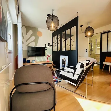Superbe Au Calme, Jardin & Parking Prive شقة كونكارنو