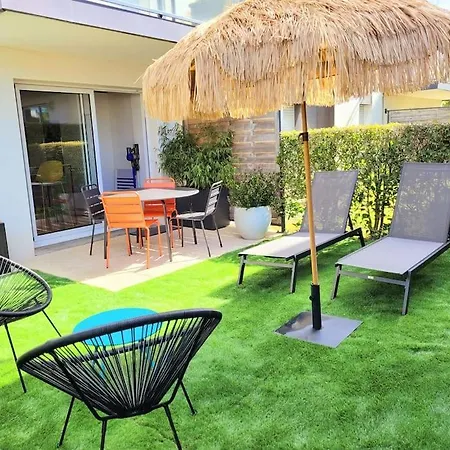 Superbe Au Calme, Jardin & Parking Prive شقة *