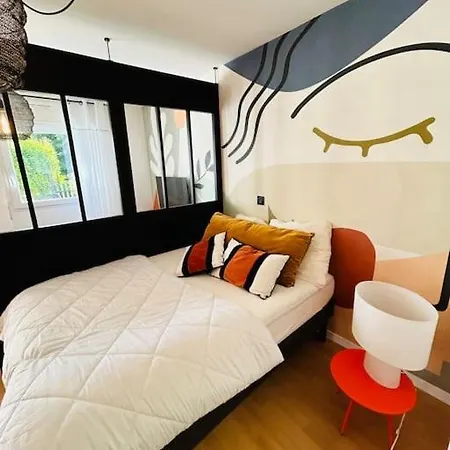 Superbe Au Calme, Jardin & Parking Prive شقة